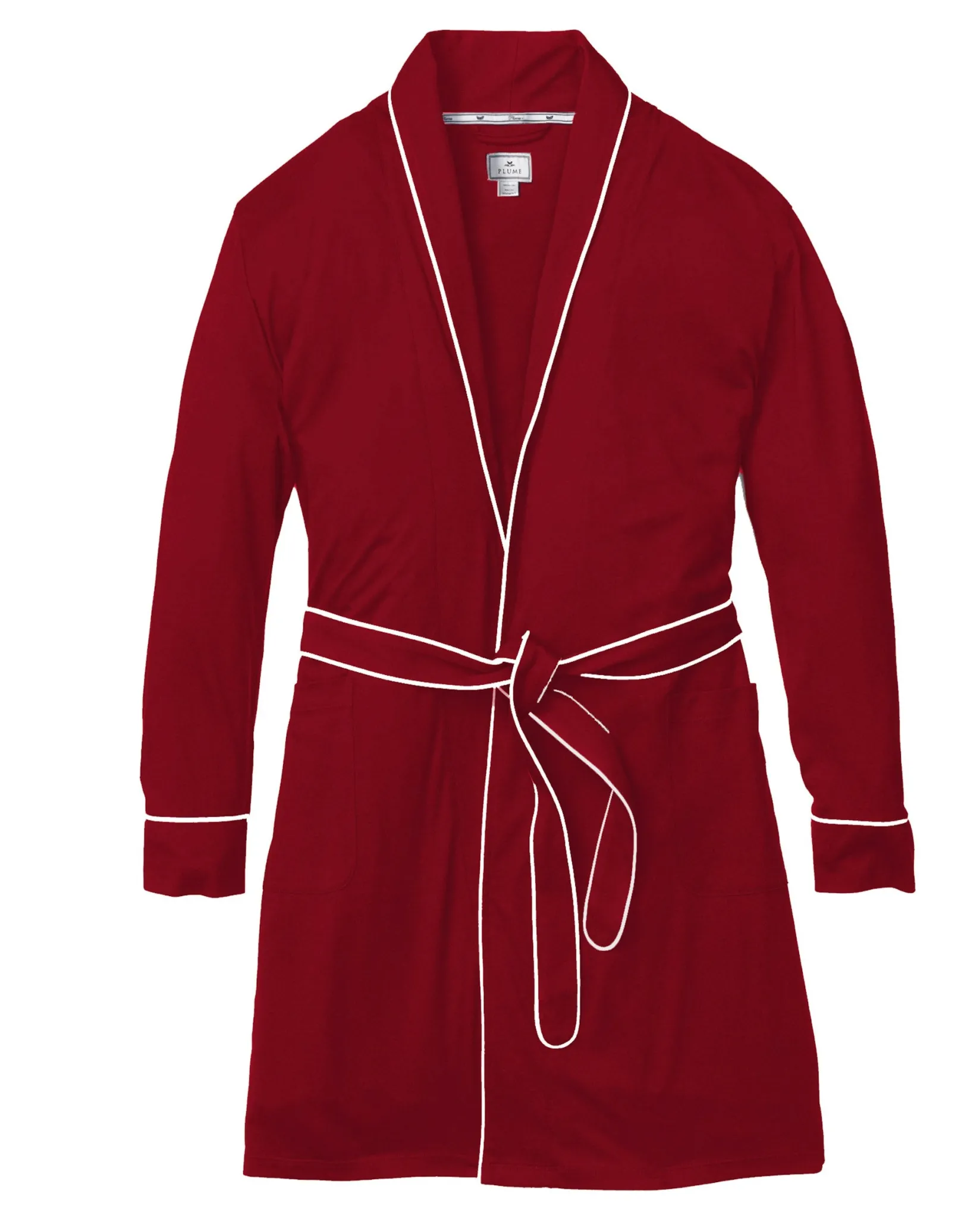 Women Petite Plume Women's Pima Robe in Periwinkle