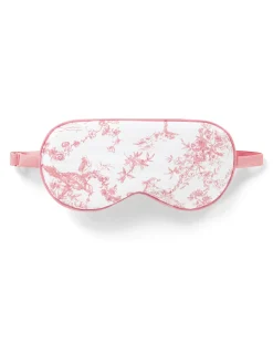 Women Petite Plume Women's Pima Sleep Mask in Pink Timeless Toile