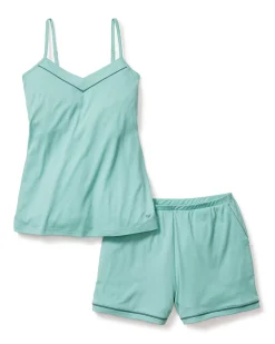 Women Petite Plume Women's Pima Sylvie Cami Short Set in Pink