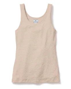 Women Petite Plume Women's Pima Tank Top in Camel
