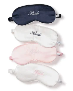 Women Petite Plume Women's Silk 'Bride' Sleep Mask