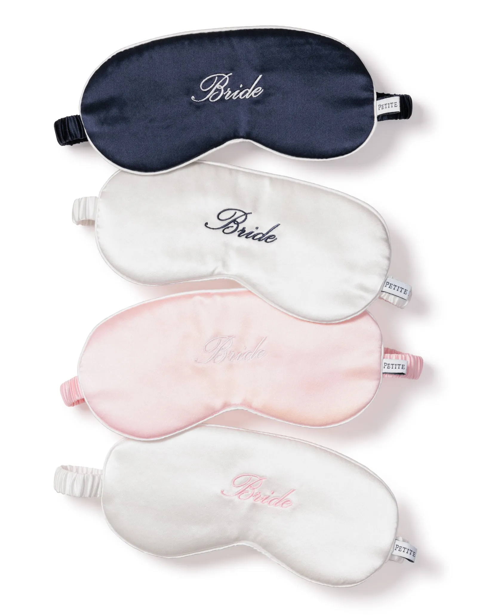 Women Petite Plume Women's Silk 'Bride' Sleep Mask