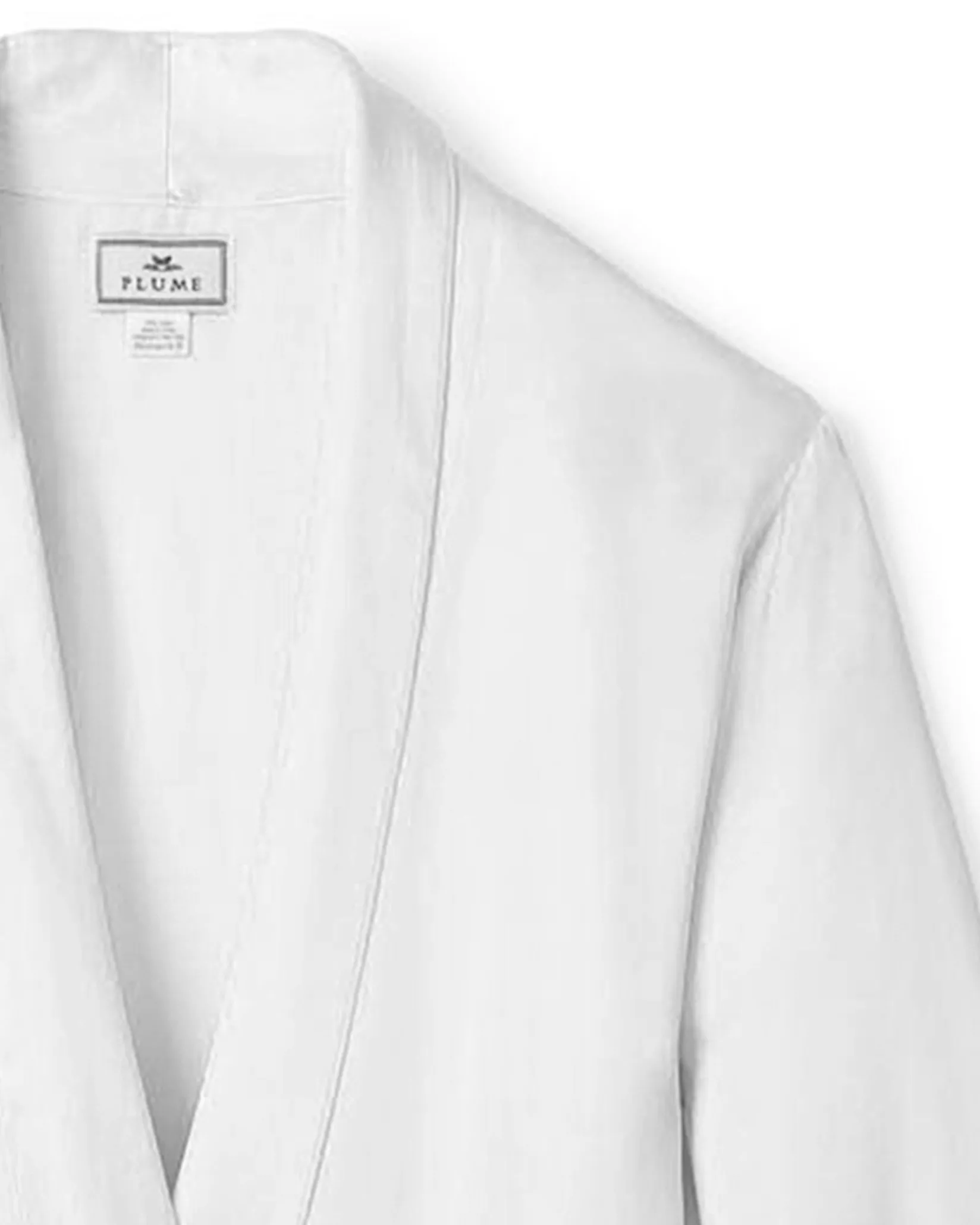 Women Petite Plume Women's Silk Long Robe in Pink