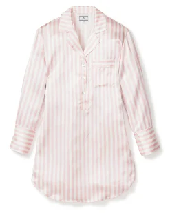Women Petite Plume Women's Silk Nightshirt in