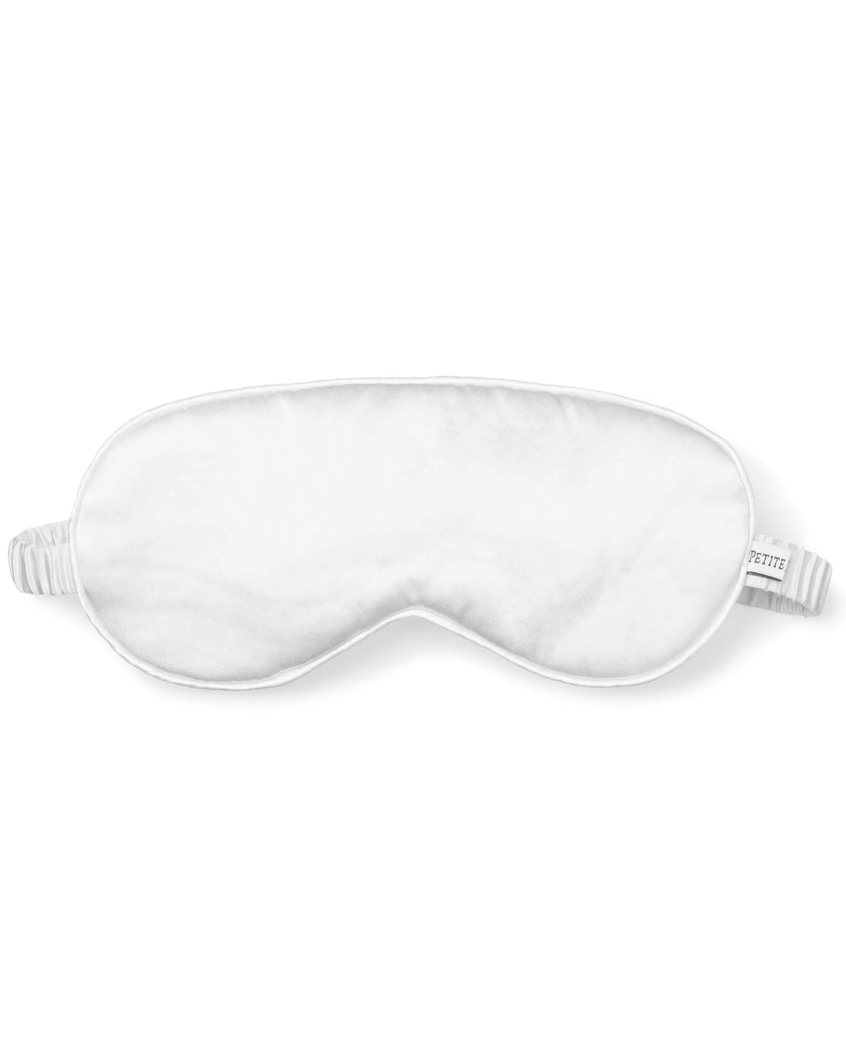 Women Petite Plume Women's Silk Sleep Mask in White