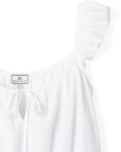 Women Petite Plume Women's Celeste Nightgown in White