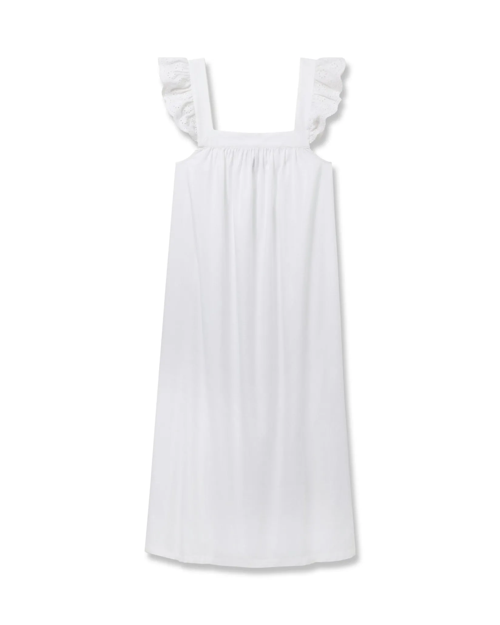 Women Petite Plume Women's Twill Clara Nightgown in White