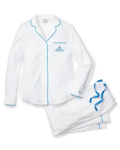 Women Petite Plume Women's Twill Pajama Set Hotel del Coronado x