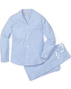 Women Petite Plume Women's Twill Pajama Set in