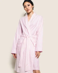 Women Petite Plume Women's Twill Robe in