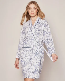Women Petite Plume Women's Twill Robe in